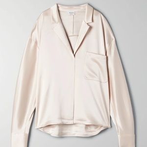 Aritzia Babaton BNWT Hasek Blouse